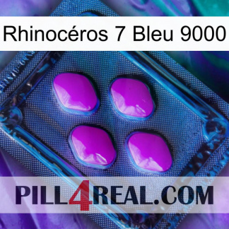 Rhinocéros 7 Bleu 9000 04